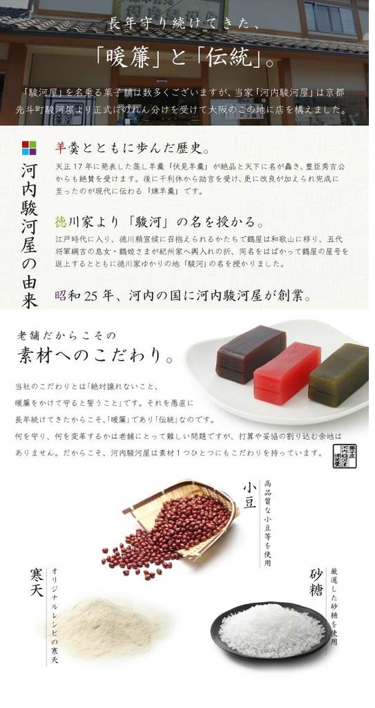 Birthday Present Message Card Japanese Sweets Kawachi Suruga Yokan Yokan Assortment Birthday Present Celebration Light (DB) [a]