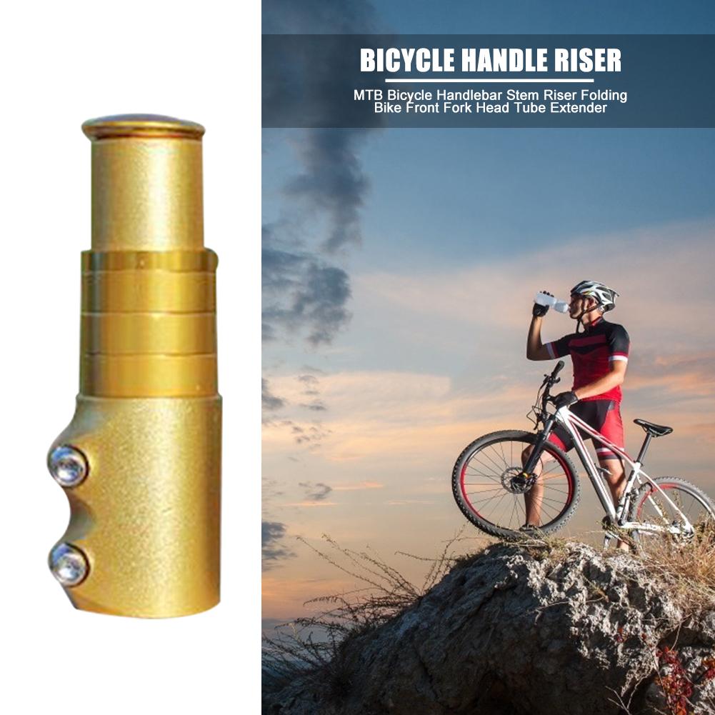 Bike Front Fork Head Tube Extender Bicycle Handlebar Stem Riser Cycling Parts