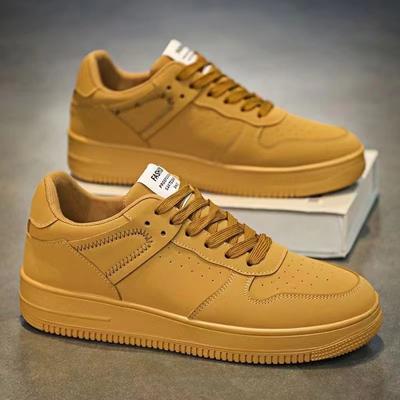 Fashion Casual Shoes 2024 Fashion Men's Sneakers Lightweight PU Leather Breathable Shoe Men Flats Lace-up Tennis Shoes Zapatillas Hombre