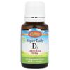 Carlson Labs Super Daily D3 50mcg (2000 IE) Flüssigkeitstropfen, 10,3 ml (0,35 fl oz)