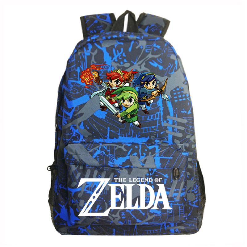 Printed Schoolbag, High-Capacity Backpack For Primary And Secondary School Students