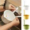 Food Waste Filter for Sink Detachable Food Waste Trap Basket Press To Clean Sink Strainer for Home Apartment Hotel Farmhouse