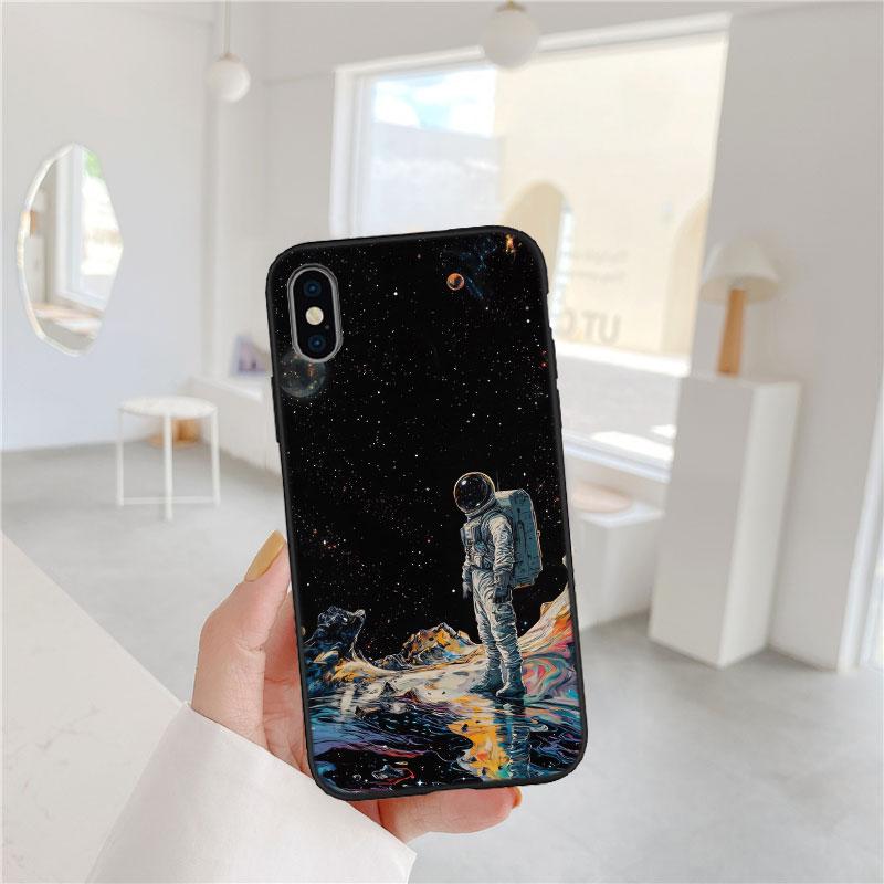 LO12 Astronaut Space Moon Case for Motorola Edge 60 60s 70 G86 G56 G54 E14 G04S G45 G54 G64 S30 S50 X30 X40 X50 Ultra Pro Power