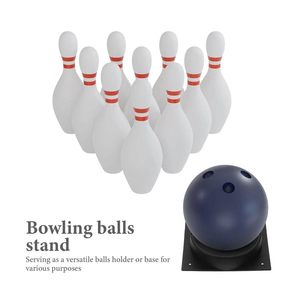 Pedalier Bază Minge de Bowling Bile Display Rack Show Bowling Accesorii Bowling