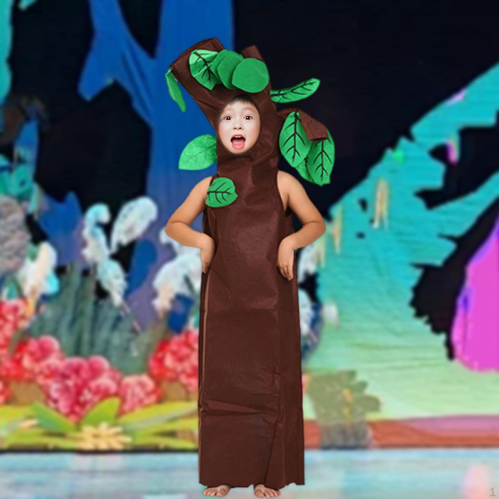 

Комплект костюма дерева для мальчиков и девочек для фестивалей и вечеринок 131cmx80cm