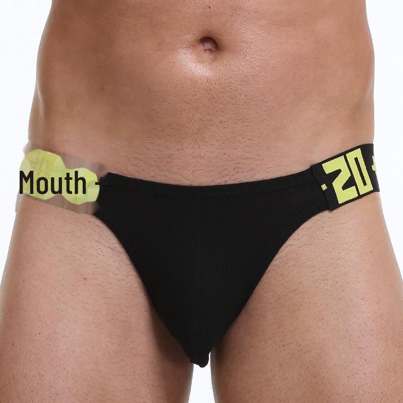 Men's Seamless Low Waist Breathable Thong - European & American Style