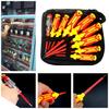 Convenient 9 in 1 Insulated Screwdriver Ensembles for Household and Professional Repairs Offering Magnetic Efficiency