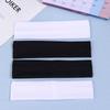 2Pcs Unisex Summer Sports Yoga Headband Simple Adjustable Running Sweat-Absorbing Elastic Single-Color Hair Band