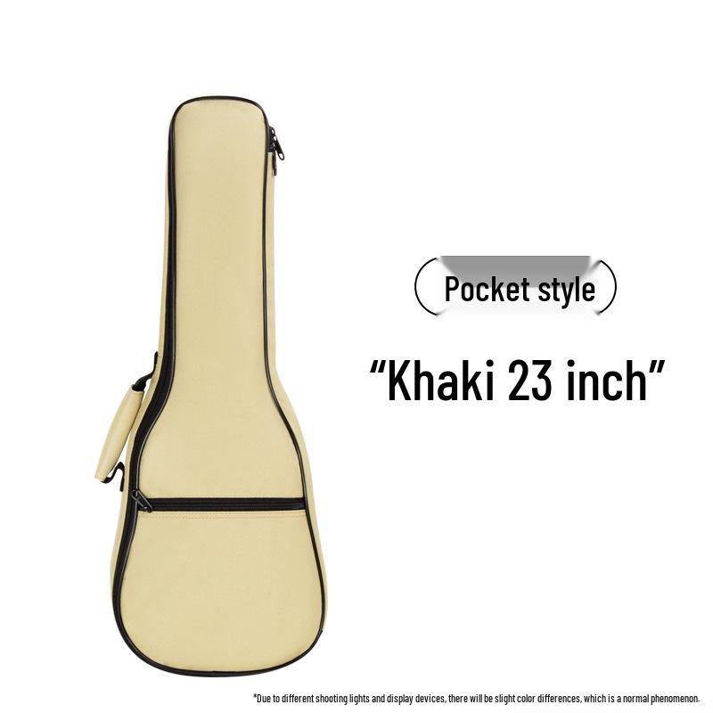 Rockman Ukulele Case: Padded Double-Shoulder Bag for 23" & 26" Ukuleles