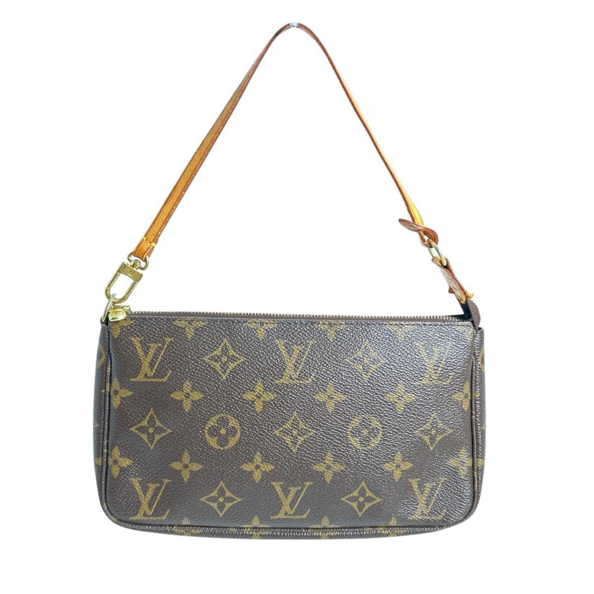 

LOUIS VUITTON Monogram Pochette Accessoires Сумка-клатч Monogram canvas Коричневий M51980 Вживаний