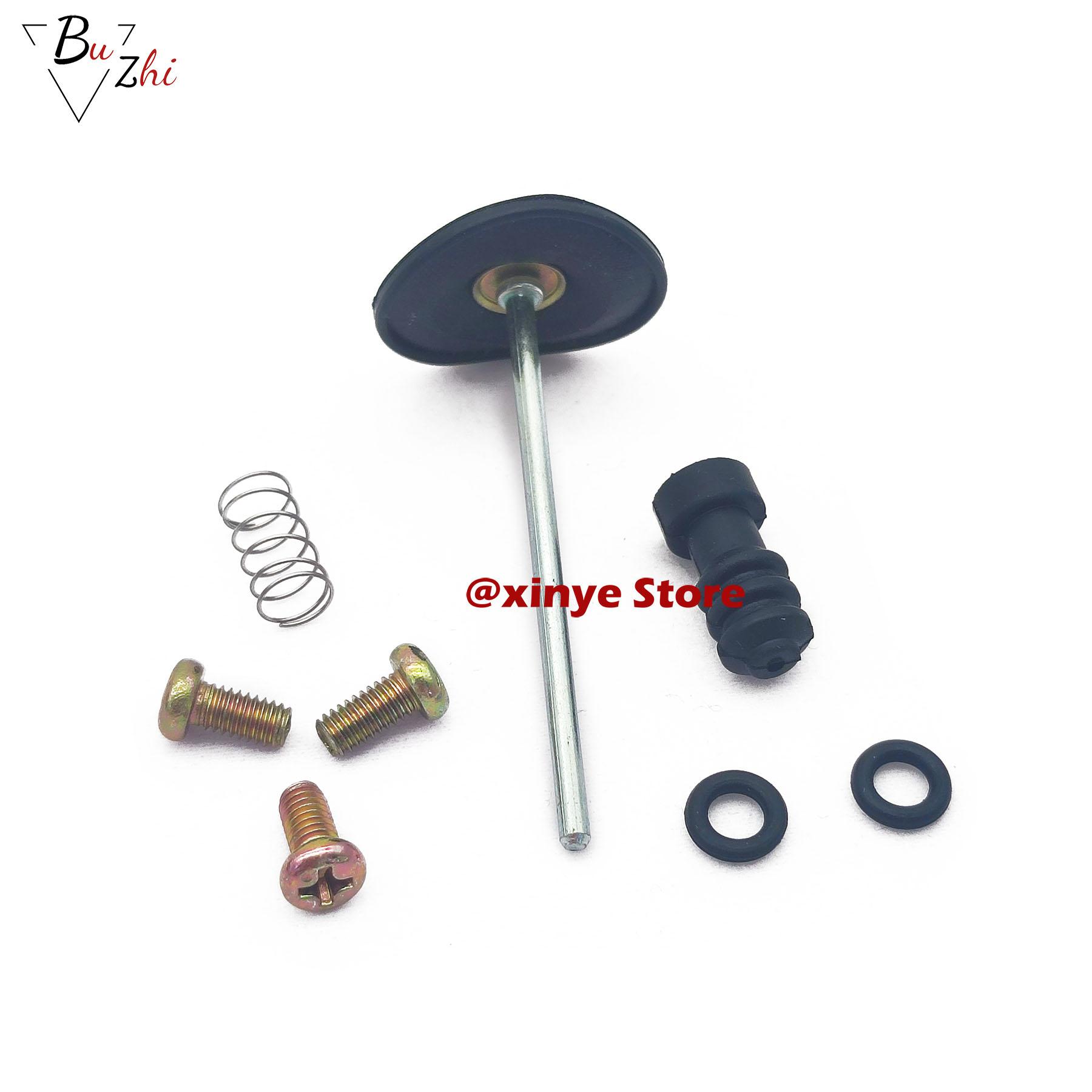 

Carburetor Repair Kit Air Cut Off Valve Pump Screws for Yamaha MAJESTY SKYLINER YP250 YP250A VERSITY VP300 YP 250 300 1set