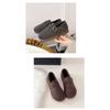 Women S Winter Faux Fur Lined Flat Casual Slip On Shoes
