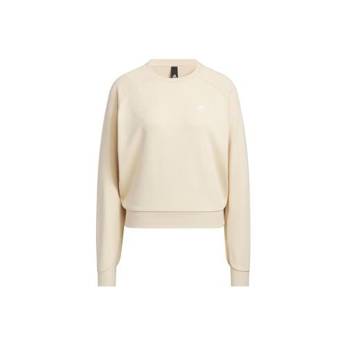 

adidas Sports Casual Crewneck Sweatshirt for Women - Rock Layer Sandstorm XS песчаная буря