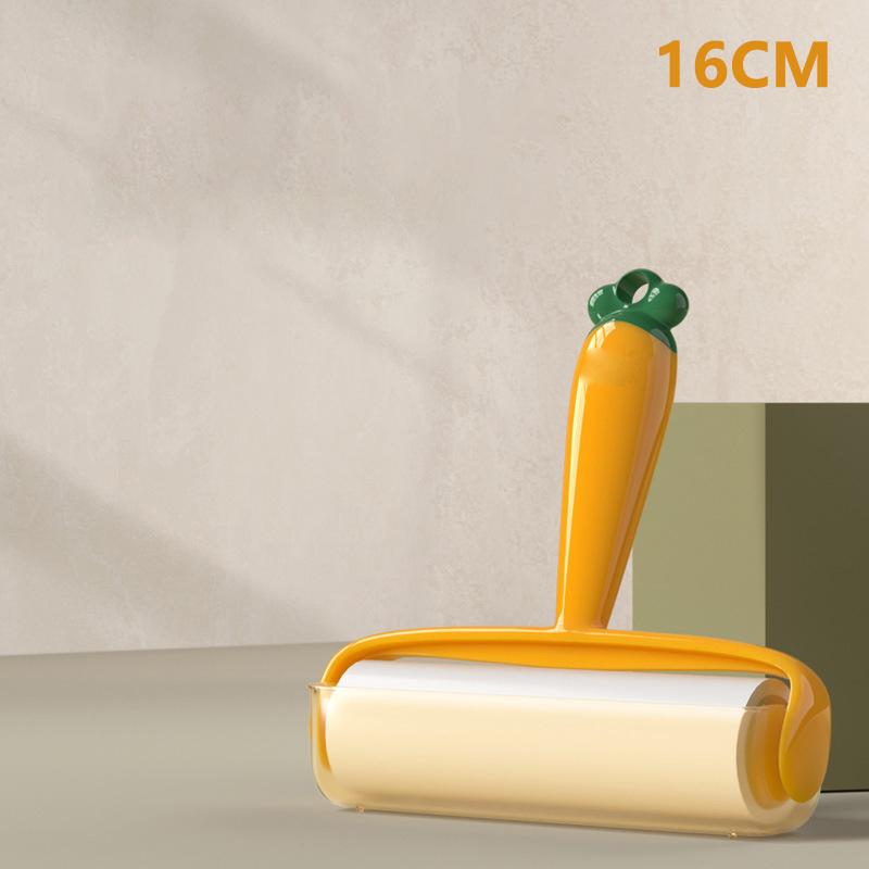 Tearable Roll Paper Hair Sticky Roller Dust Pet Hair Remover Brush Clothes Carpet Cleaning Replaceable Core 10/16Cm Surface