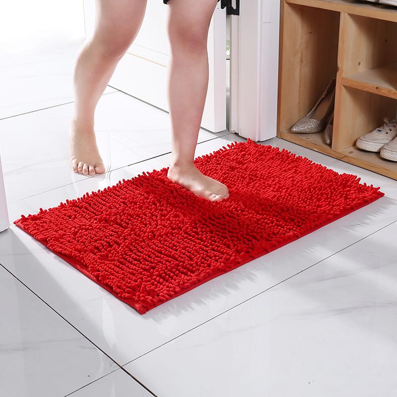 Chenille Absorbent Anti-Slip Floor Mat for Bedroom, Kitchen, Living Room, Bathroom Entrance