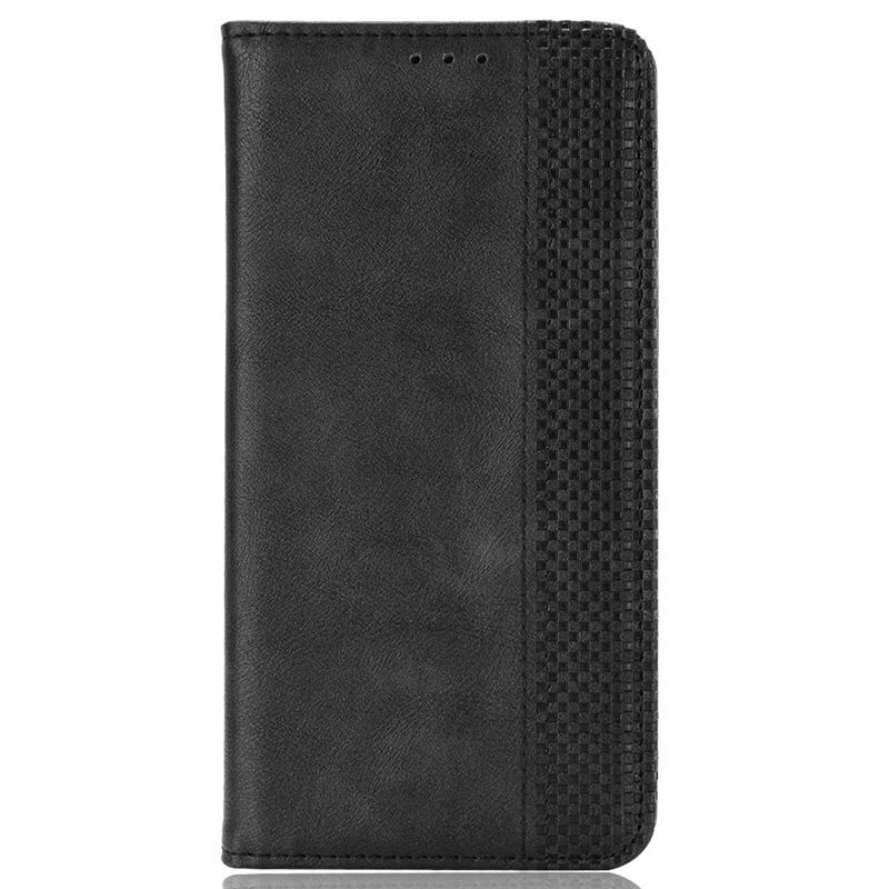 For Motorola Edge 40 Neo 5G Case PU Leather Wallet Retro Phone Cover