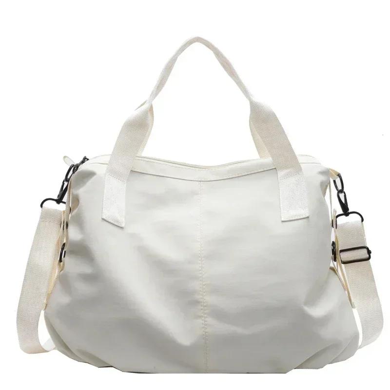 

Solid Fabric Large Capacity Simple Versatile Shoulder and Crossbody Bags Casual Durable Super Cool Women s Bags