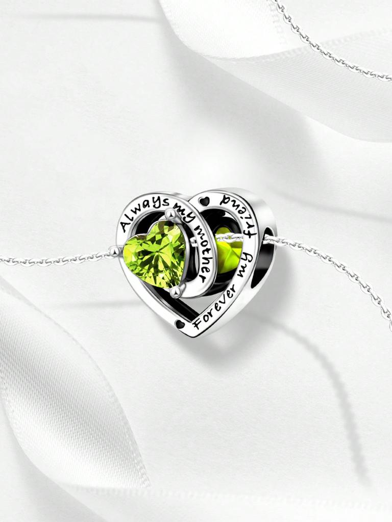 Charms Plata Birthstone Beads Charm Copper Plated Fit Charms Copperoriginal Bracelet For Jewelry Making Diy Charm