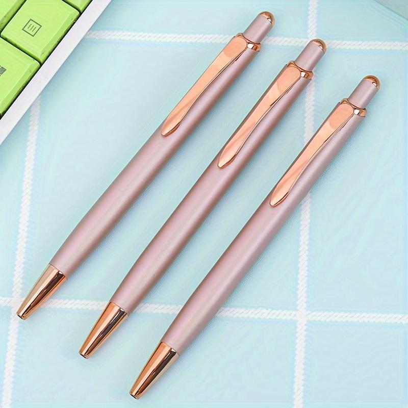 

3 шт. высококачественные металлические шариковые ручки 1,0 мм для ежедневного письма