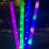 10Pcs  Color Changing Glowing LED Sticks Rainbow Colored Lighted Up Sticksfor Birthday Halloween Festival Celebration