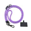 120cm Phone Lanyard Adjustable Outdoor Universal Case Crossbody Shoulder Card Neck Cord Clip Hang Anti-lost Wrist Strap