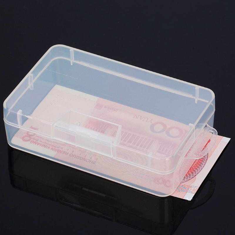 Rectangular Plastic Clear Storage Box Jewelry Parts Container for Case Dropship
