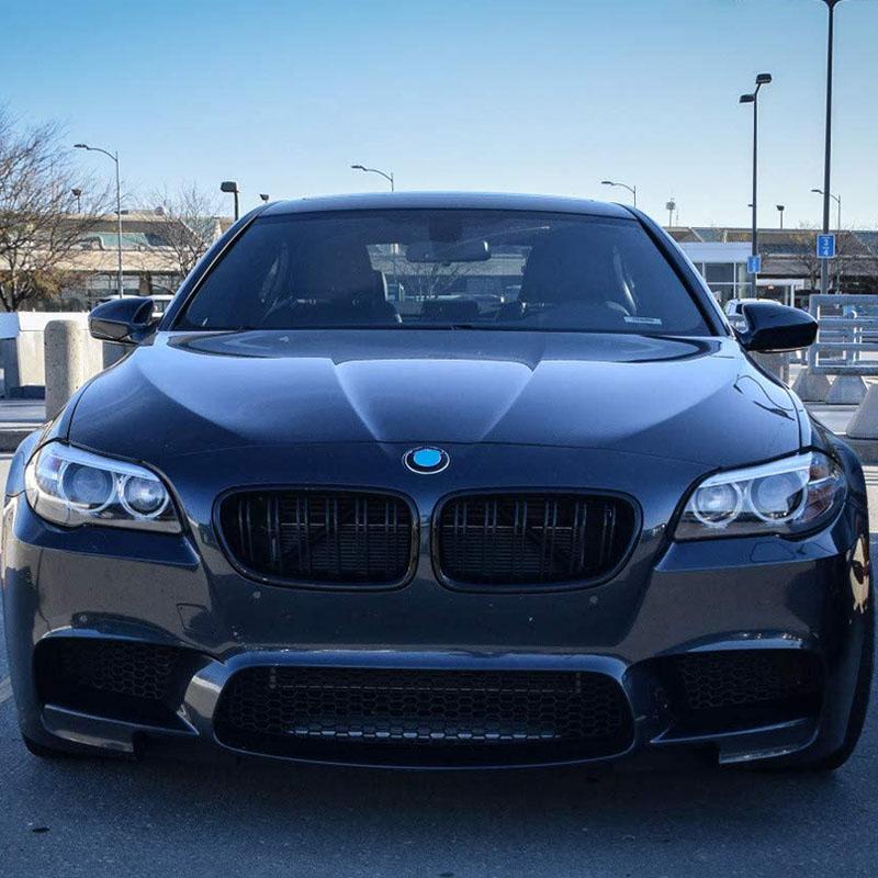 Car Front Kidney Grille Grill For BMW 5 Series F10 F11 F18 520d 530d  540i 2010 2011 2012 2013 2014 2015 2016 Dual Slats