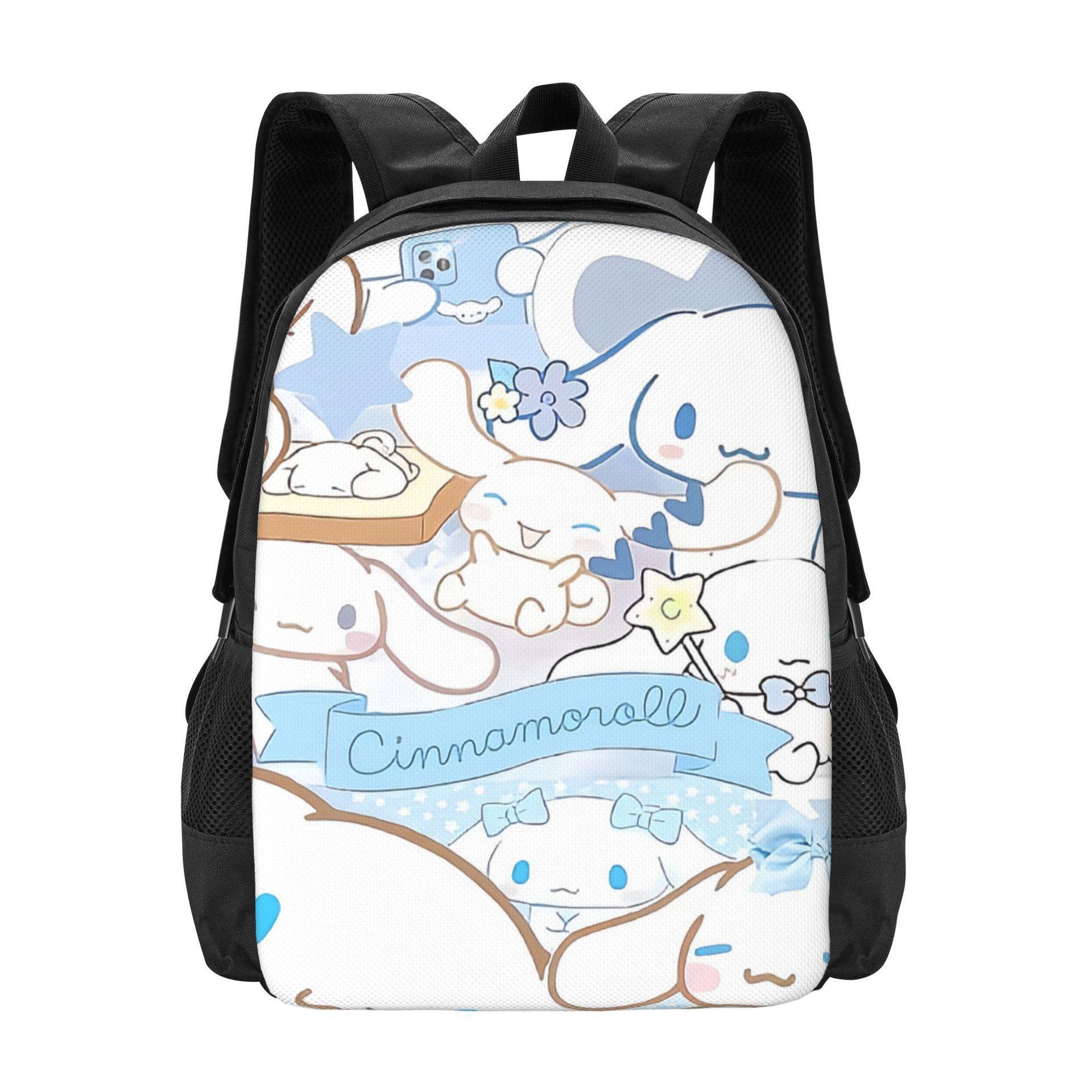 Cute Big-Eared Dog Cinnamoroll Primary And Secondary School School Bag Children S Printed Backpack Back 17inch x backpack