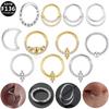 G23 Titanium Alloy Moon Nose Ring - European American Style Piercing Jewelry
