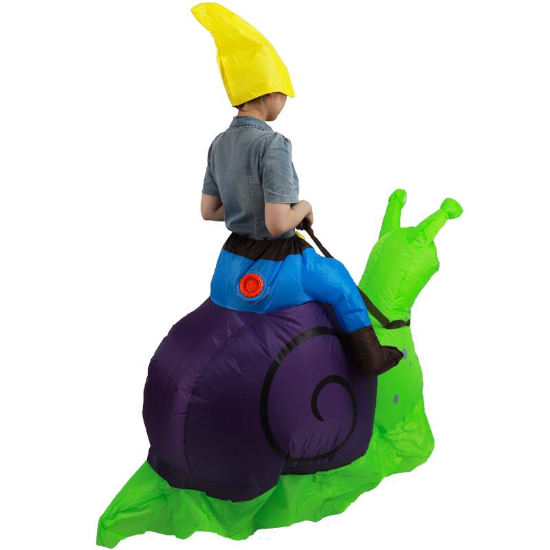 Snail Inflatable Costume - Cute and Funny Party Stage Prop