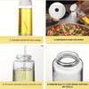 Oil Spray Bottle, 300ml Vinegar Spray Dispenser, Dressing Spray, Grilling, Olive Oil, PET Material, for Kitchen