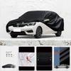For Honda Life Auto Anti Snow Anti Dust Anti Uv Anti Freeze 210T Anti Peeling Paint And Anti Rainwater Car Cover Black