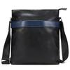 URBANWAYS Men's Genuine Leather Shoulder Bag, Popular Vertical Messenger Bag, Fits a 12.9-inch iPad, Lightweight, Waterproof, 2-Way, Perfect for