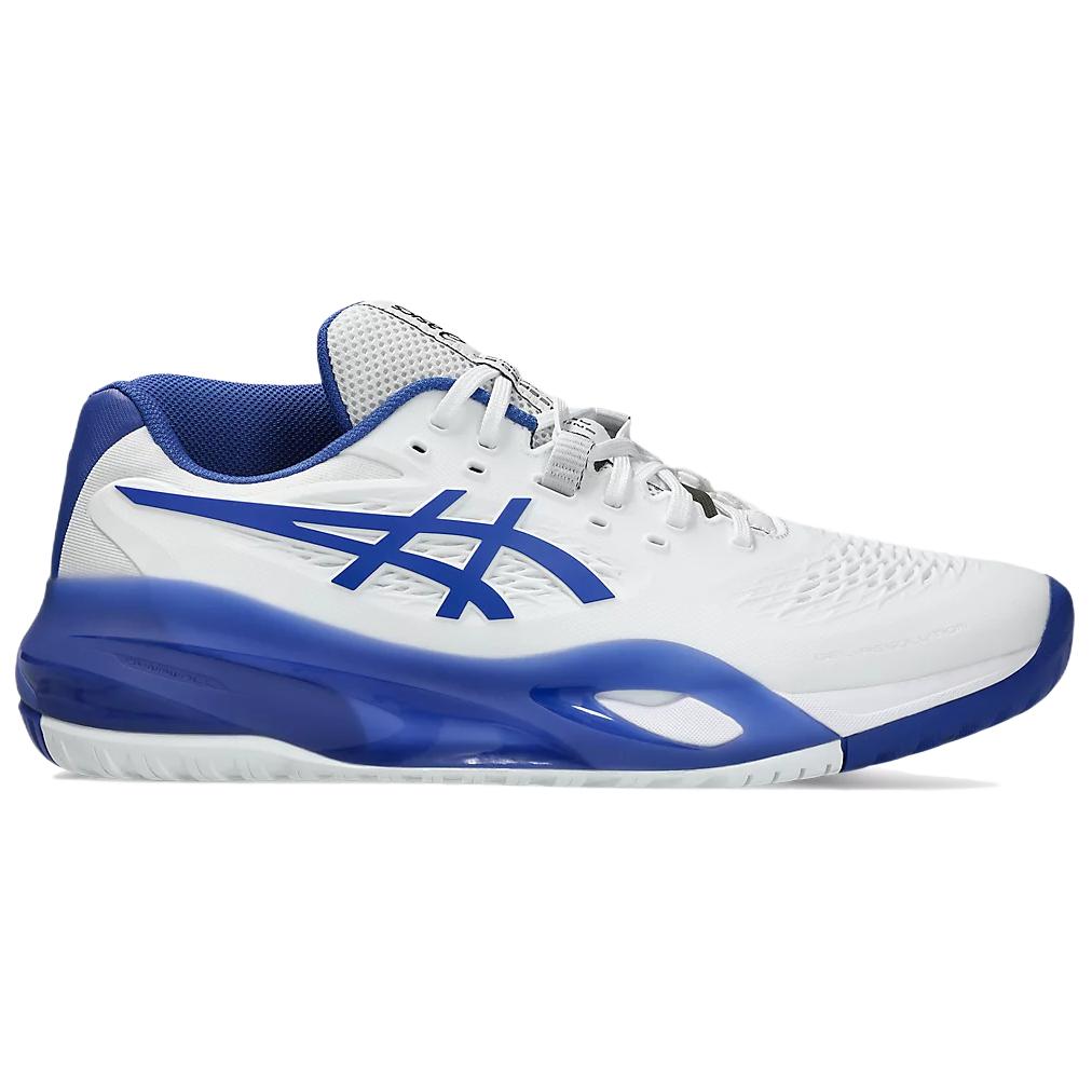 Asics Gel-Resolution X Versatile Comfortable Durable Support Low-Top Tennis Shoes Men sneaker White Blue 1041A481-101