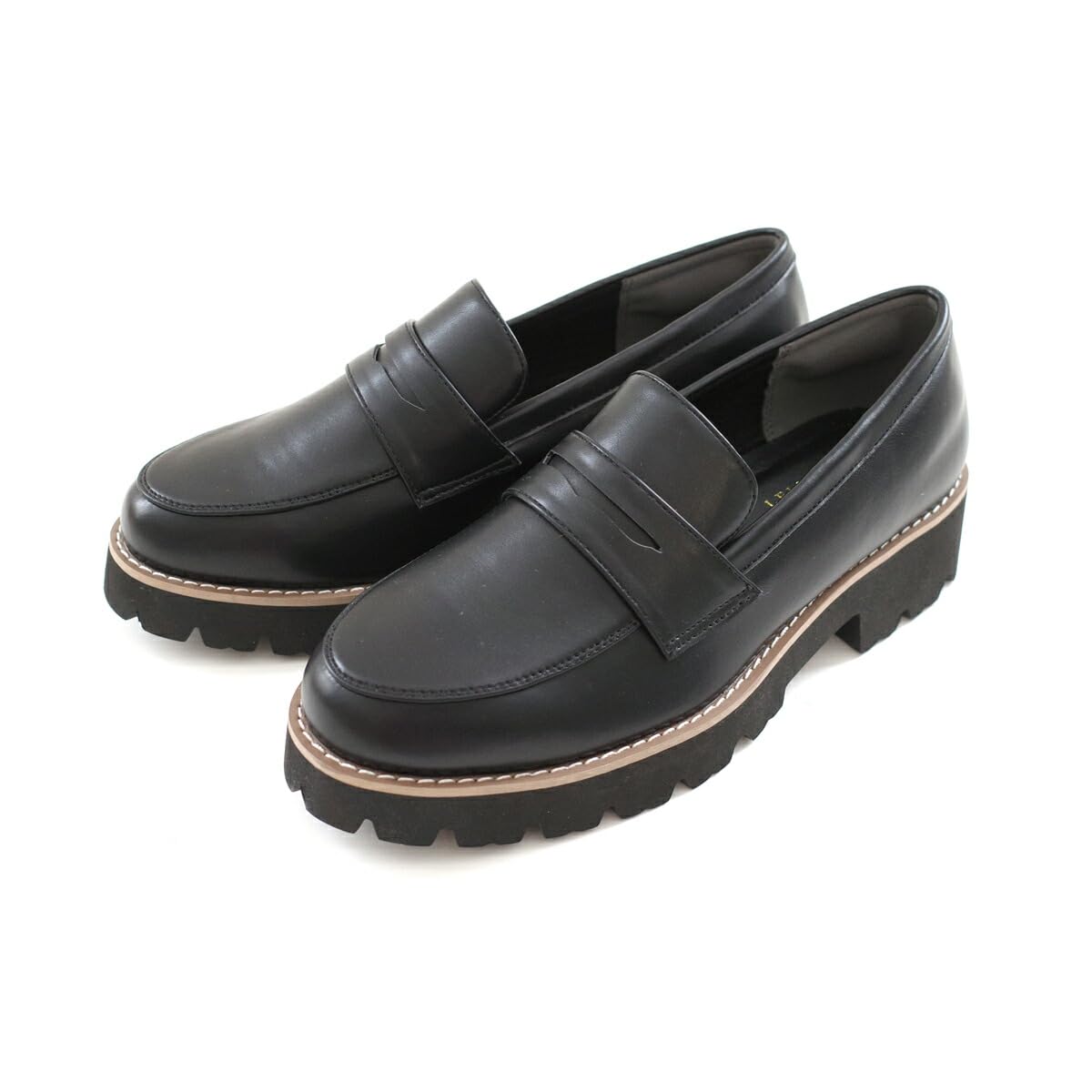 

[AmiAmi] Лоферы, Лоферы на платформе, Черные, Легкие, Черные, Женские, Удобные лоферы, Стильная обувь, Лакированная кожа, Удобные для ходьбы, SY405 (L