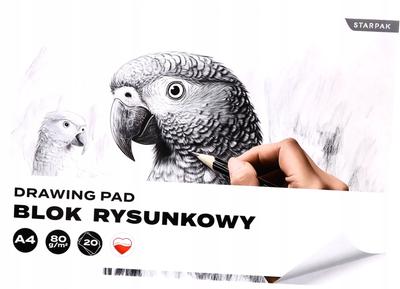 Drawing Block Papuga A4 20 Sheets