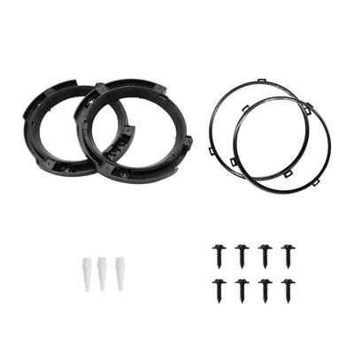 7" Koplamp Montage Beugel Ring Vervangingsset Voor Jeep Wrangler JK 2007-2018