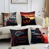 Dodge Challenger Srt Pillow Case Square Pillow Bedroom Sofa Leisure Comfort Cushion Car Living Room Home Decoration