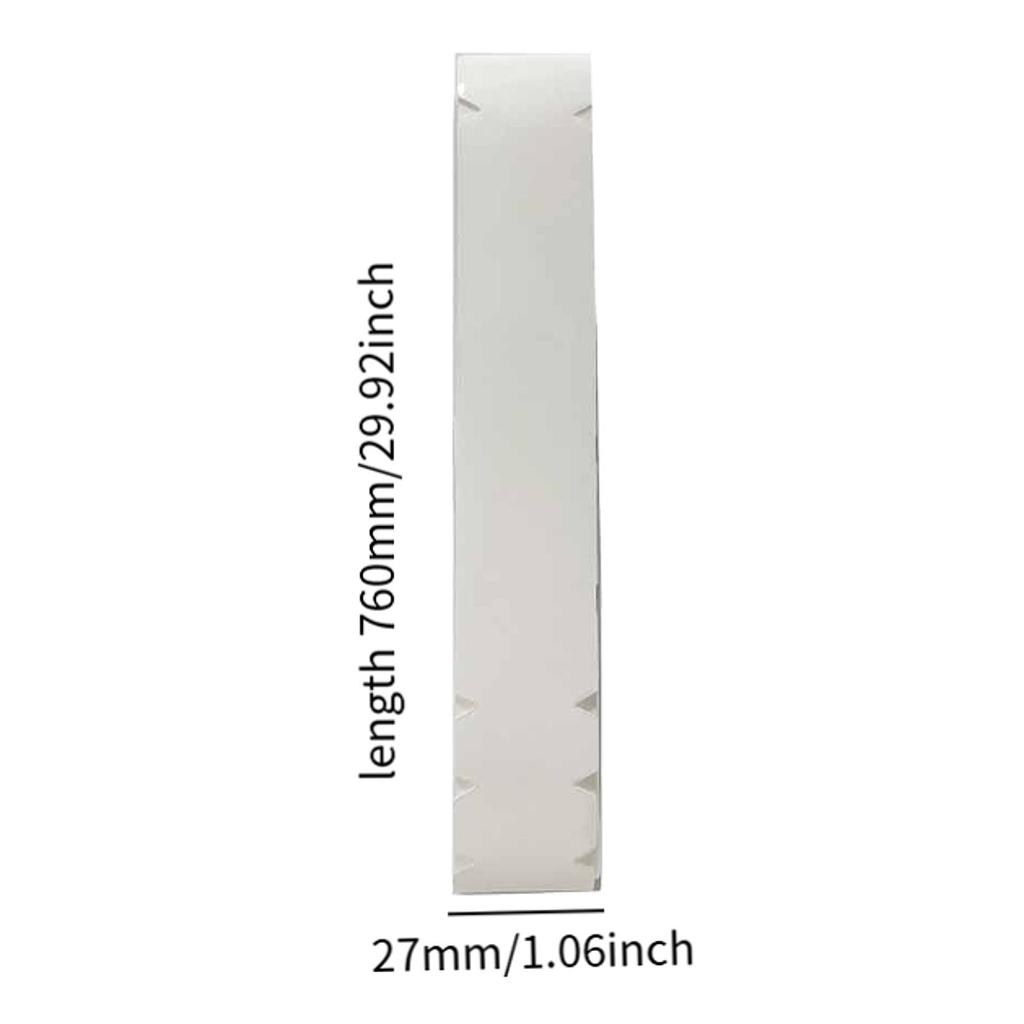 76cm Pickleball Paddle Protective Edge Tape TPU Clear Paddles Head Edges Guard Protector Head Sticker for Pickleballs Accessorie