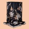 1PC Women's Summer Beach Accessory Fashion Satin Square Scarf 90*90inch Multi-use Headscarf Party Use Versatile Hair Towel