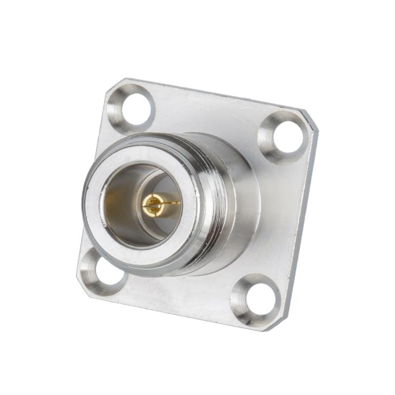 1Pcs N Type Female To Sma Female Water Proof Flange Connector Sma To N Female O-Ring Washer