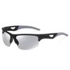 Polarized Sports Half-frame Cycling Sunglasses for Men Women UV Protection Lightweight Outdoor Riding Glasses