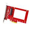 U.2 To PCIE 4 Pansion Card PCIe 4 To .2  Card SF8639 PCI for Press GEN3 4 Computer Hard Drive SSD Converter