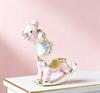Colorful Rocking Horse Jewelry Box Enamel Crystal Trinket Box Decorative Gift Ornament