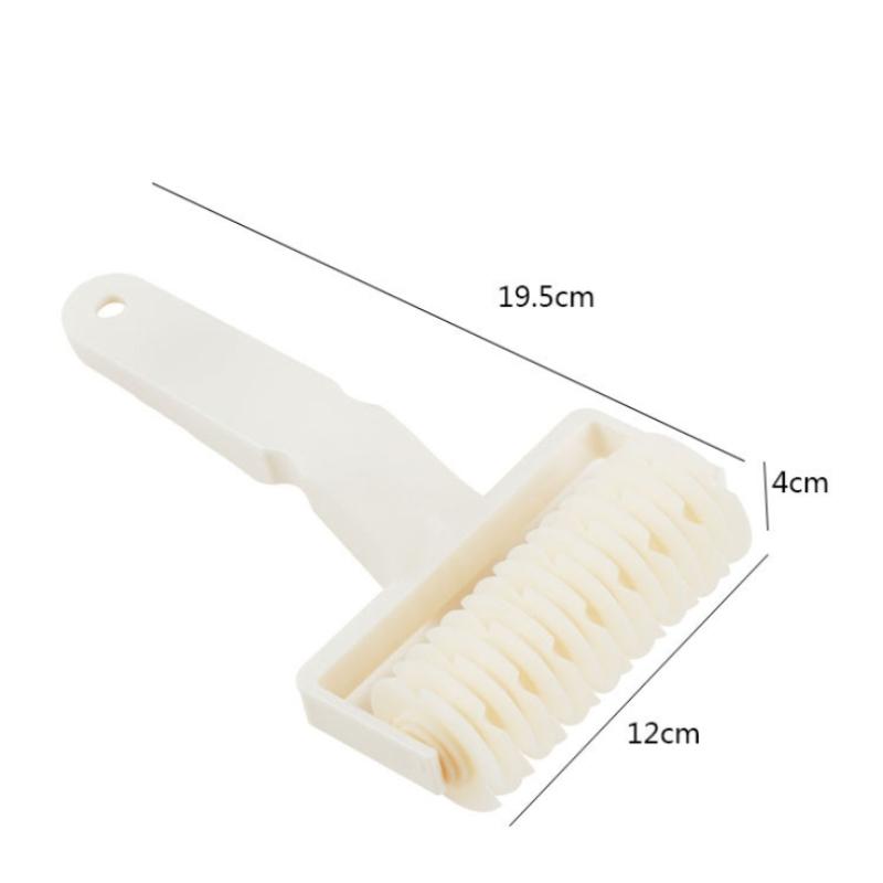 Large Size Pizza Roller Knife Pie Slicer Mold Pastry Embossing Lattice Dough Cutter Plastic Pizza Pie Cutter Wheel Baking Tools