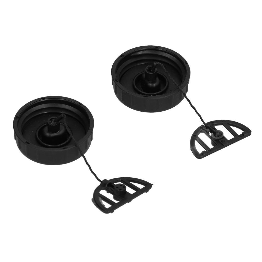 2PCS Black Gasoline Cap Replacement Oil Filler Cap Replacement for for STIHL MS017 018 180 170