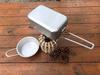 Daiichi Aluminum Aluminum Hoshimaru Messtin Rice Cooker Outdoor Home Cooking Disaster Prevention Mountaineering Cookware 154 X 96 X Height 67mm Full