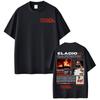 Rapper Eladio Carrion New Album 2026 Cover T Shirt Unisex Women Fashion Hip Hop Punk Tshirts High Quality Loose Tshirt Streetwear