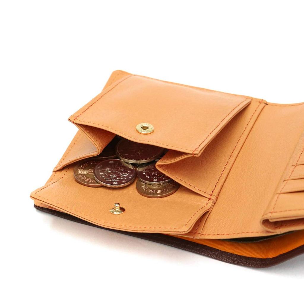 [Porter] PORTER DOUBLE Double Wallet 129-06012 Black x Orange10