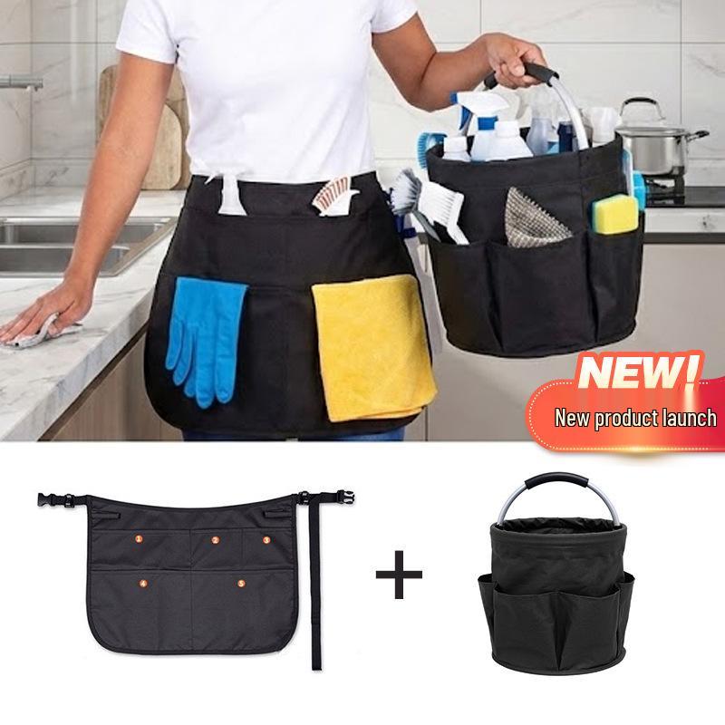 Panier de pique-nique et de plage pliable portable - Sac à main pour articles de toilette, de bain, ménager et de shopping